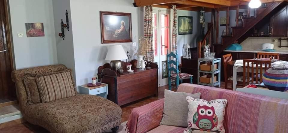 Roula'S House Villa Nymfai Dış mekan fotoğraf